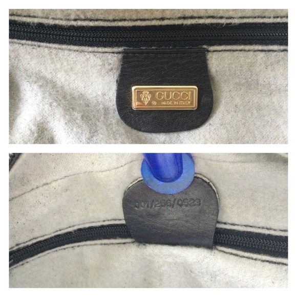 2x HOST PICK Vintage Gucci Black Monogram Crossbody Camera Bag - Picture 14 of 15